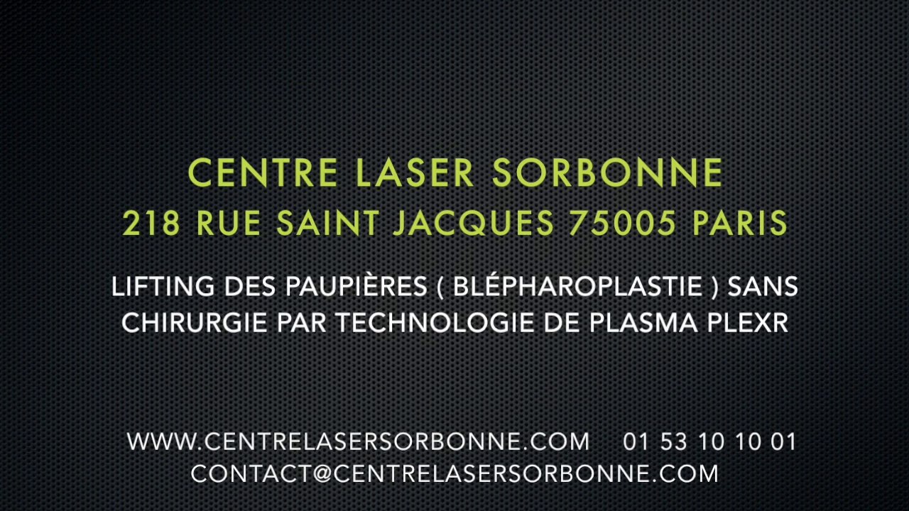 Vidéo Plexr : lifting des paupières sans chirurgie