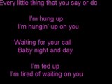 Madonna - Hung Up - Lyrics