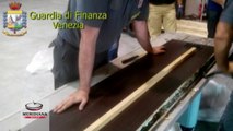 Trasportava 200 kg di droga in telai di legni per porte, arrestato a Venezia narcotrafficante greco