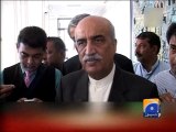 Khurshid Shah On Political Situation-Geo Reports-27 Aug 2014