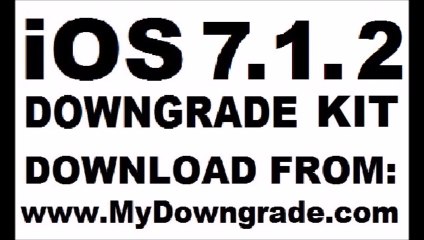 iOS 7.1.2 Downgrade to 7.0.6, 6.1.3 iPhone 4, 4s, 5, 5c, 5s, iPad - video  Dailymotion