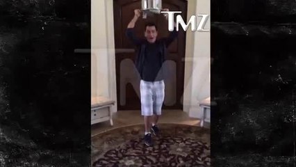 Charlie Sheen -- Ice Bucket Challenge with a BIG Twist