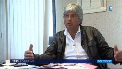Hervé FERON sur France 3 Lorraine - 12/13 du 27 août 2014