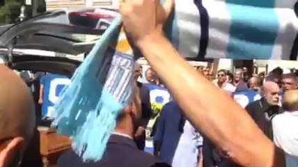 CITTACELESTE.IT - "So già du ore" al funerale di Aldo Donati