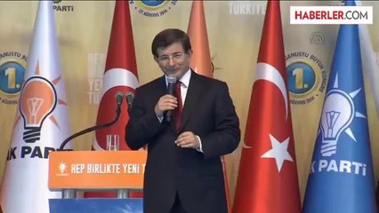 Davutoğlu: "Biz bir rüya görüyoruz"
