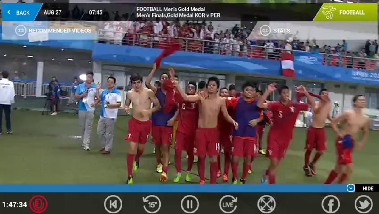 Perú celebra