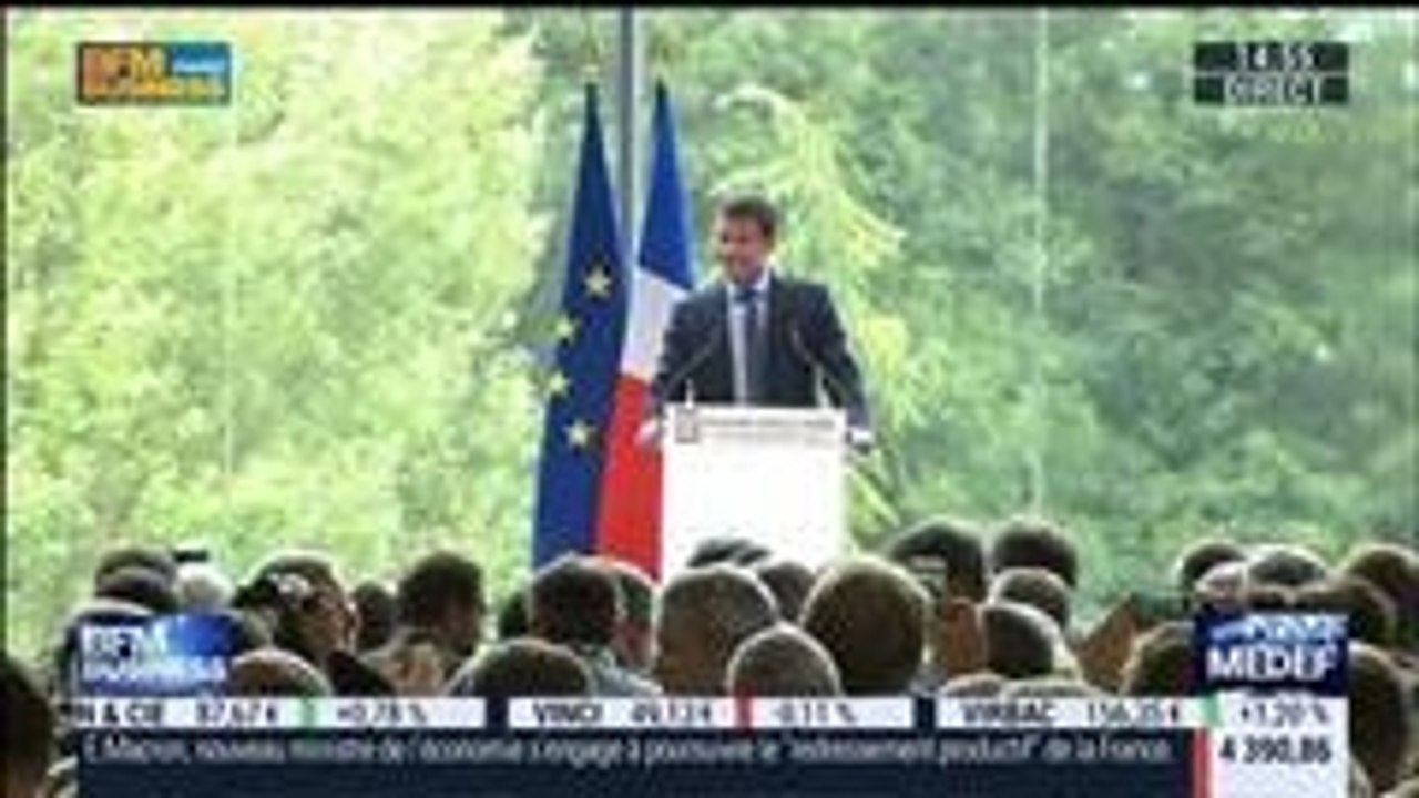 Émission spéciale Université du Medef: Discours de Manuel Valls, dans l'invité de BFM Business – 27/08