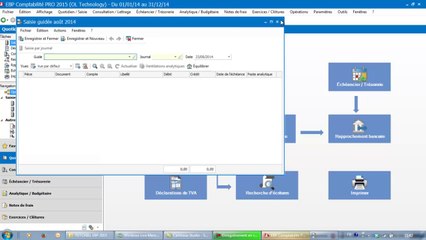 EBP Compta Classic et Pro 2015 : la saisie guidee
