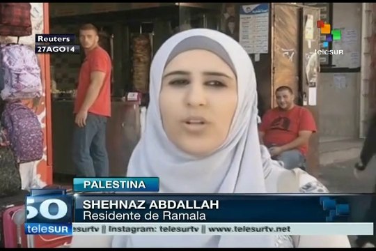 Aplauden palestinos el cese al fuego israelí contra Gaza