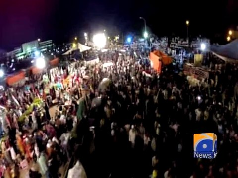 Talks with government entered final phase: Qadri-Geo Reports-27 Aug 2014