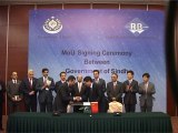 Sindh Govt signing MOU with China, Former President Asif Zardari & PPP Patron Bilawal Bhutto Zardari also present