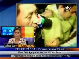 Paul Olórtiga llega a Piura