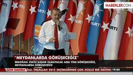 Erdoğan Sadece Davutoğlu ve Babacan'ın İsmini Andı