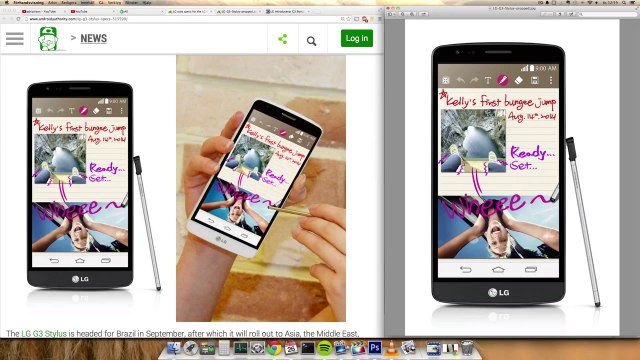 NEW LG G3 Stylus Samsung Galaxy Note 4 Competitor!