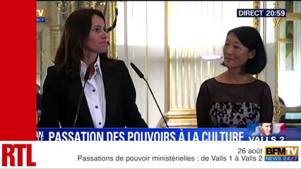 Download Video: Passations de pouvoir ministérielles : de Valls 1 à Valls 2