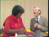 Rustie Lee with Kenneth Williams on TV-am - 1984