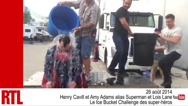 Les super-héros relèvent le défi du Ice Bucket Challenge