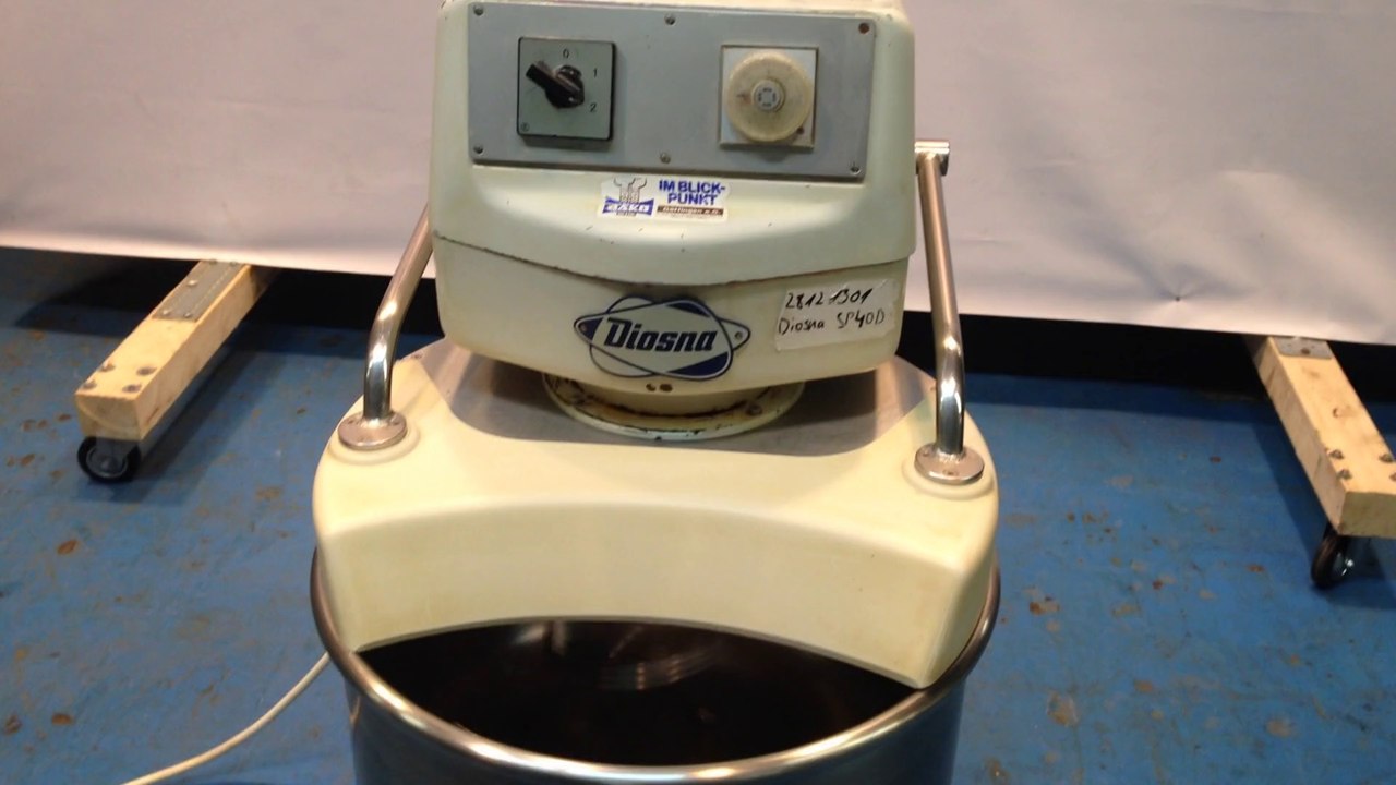 used bakery equipment spiral mixer Diosna SP 40 D