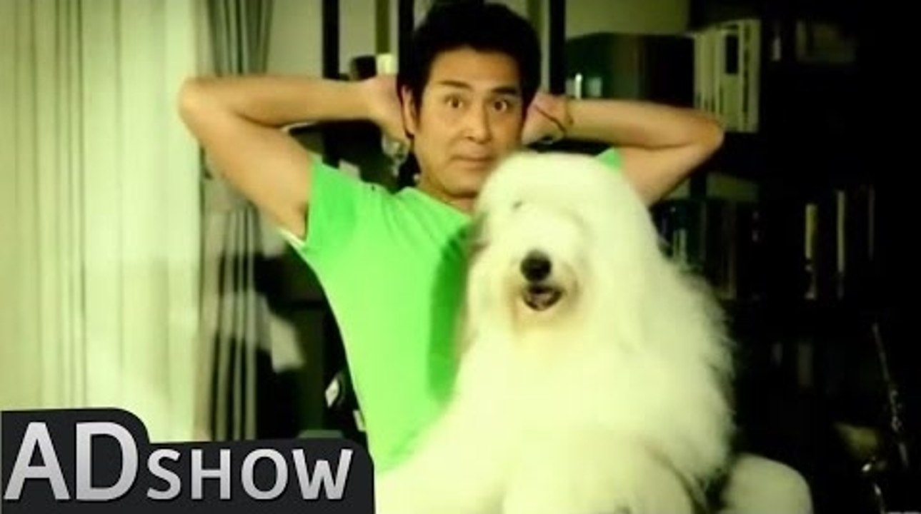 Hilarious Japanese workout video! The Asian six...
