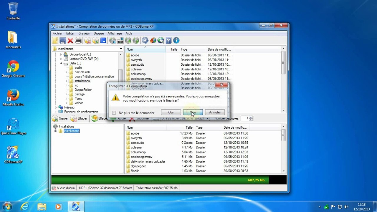 Créer et utiliser des fichiers ISO