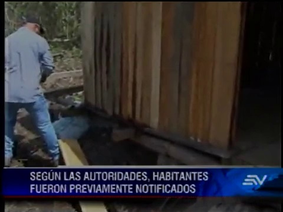 Enfrentamientos durante desalojo en Pastaza