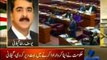 Syed Yousuf Raza Gilani Views on Negotiation Failed Between PAT & Govt.