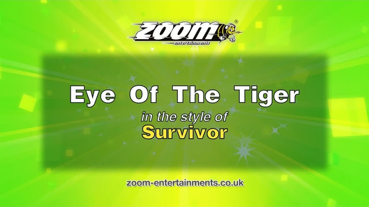 Eye Of The Tiger Karaoke Lyrics