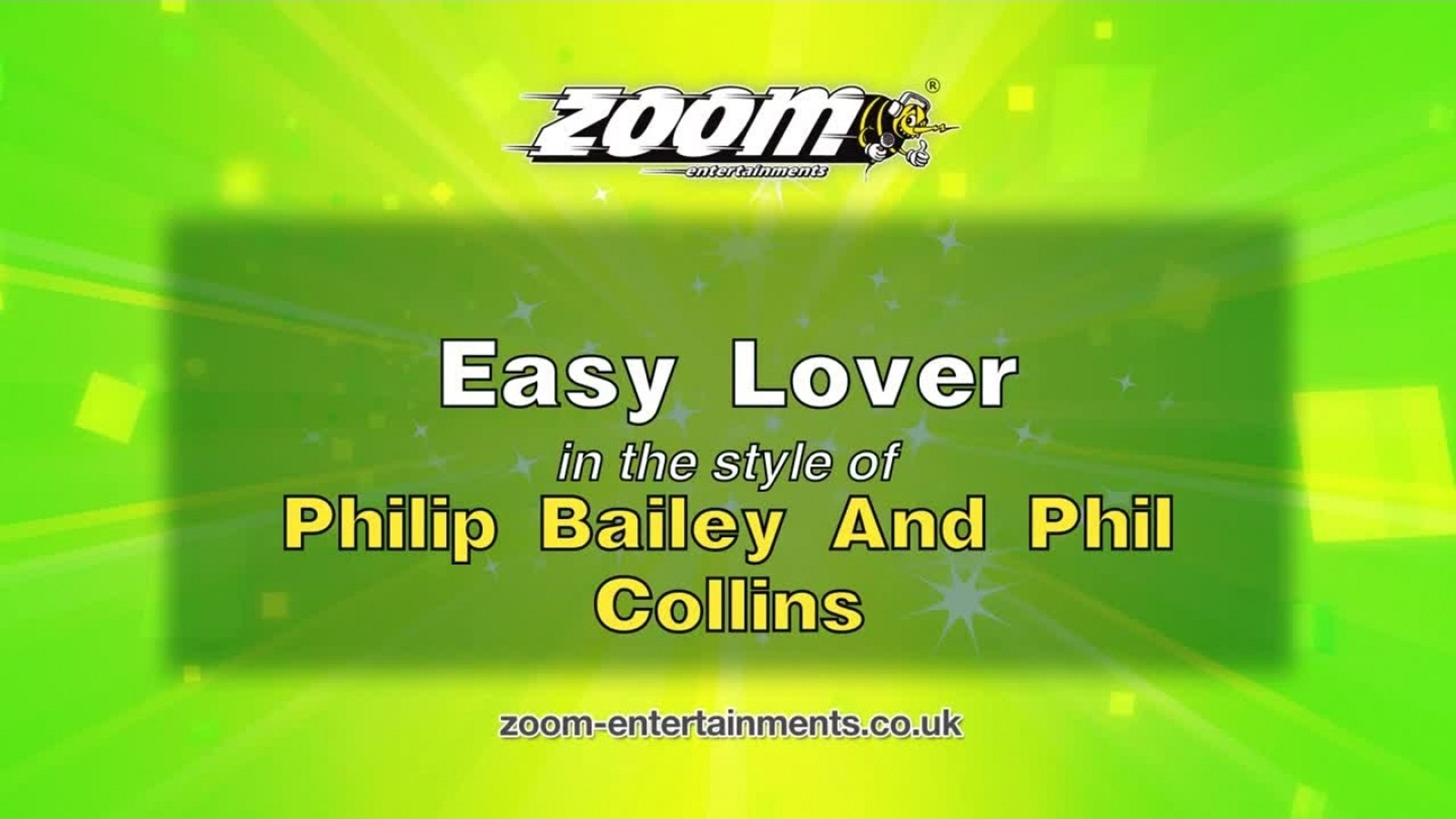 Zoom Karaoke - Easy Lover - Philip Bailey And Phil Collins - video  Dailymotion