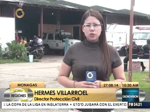 120 familias afectadas por lluvias en Monagas