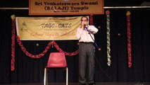 TAGC: CATS: CHICAGO AREA TELUGU SENIORS: SRIRAM NAVADURI: O.P. NAYYAR MELODY ON HARMONICA