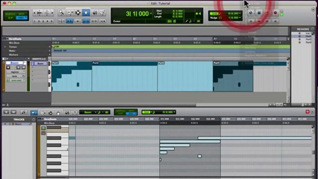 Pro Tools Basics - Editing Modes - Region Split - Name a Track - Name a Region