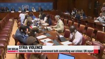 Islamic State, Syrian gov't committed war crimes UN report