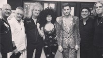 Lady Gaga Performs Live With Rock Legends Queen