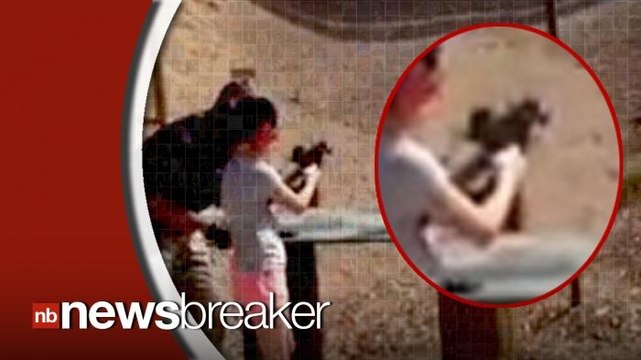 CAUGHT ON TAPE: Last Seconds of Gun Instructor's Life Before Being Accidentally Shot to Death by 9-year-old Girl