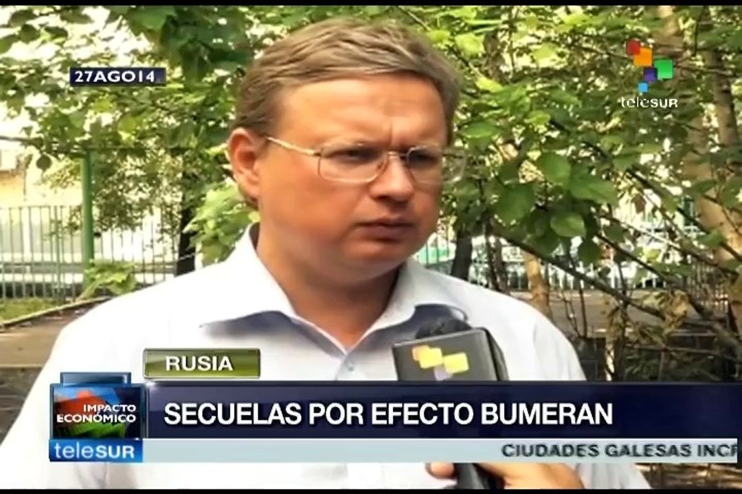 Productores europeos reconocen que sufren pérdidas por veto ruso