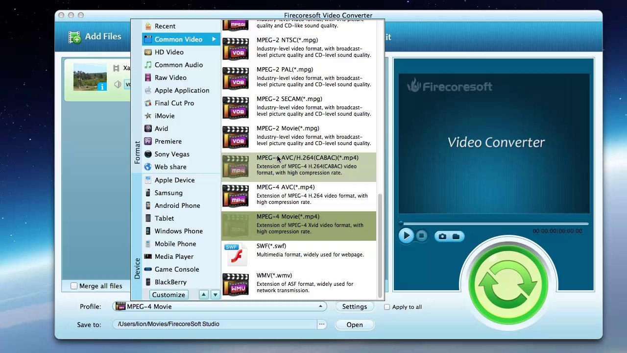 How to convert HTML5 video to SWF file - video Dailymotion