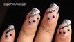 Lace & Hanging Pearls ♥ Cute Nail Art Designs - Easy Lace Nail Designs For Beginners
