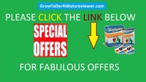 Grow Taller 4 Idiots Review - DON#39;T buy it until you watch this