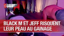 Black M et Jeff risquent leur peau au gainage - C'Cauet sur NRJ