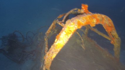 Plongée sur le junker 88 - Marseille   Le 28/08/2014 - 2/2