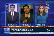 Foro de Sao Paulo apoya al gob. venezolano y la Revolución Bolivariana