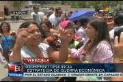 Denuncia gobierno de Venezuela guerra económica con fines políticos