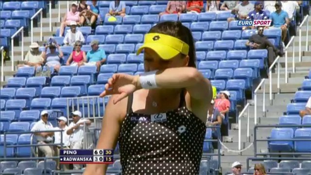 Peng Shuai - Radwanska Agnieszka: 2-0 | Karşılaşmanın önemli anları