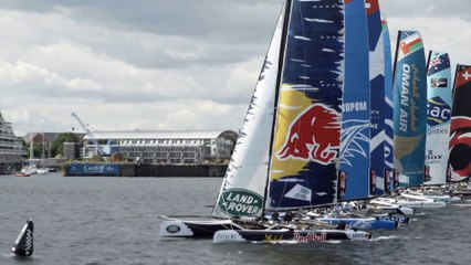 High Speed Sailing in Cardiff Bay