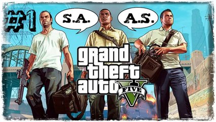 [1.Bölüm] İLK SOYGUN | Grand Theft Auto 5