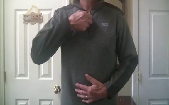 Excellent Core Concepts Men's Stripes Half Zip Sweater