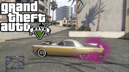 GTA 5 - How To Find Extremely Rare Car "Vapid Peyote" Lowrider (Ford Thunderbird)