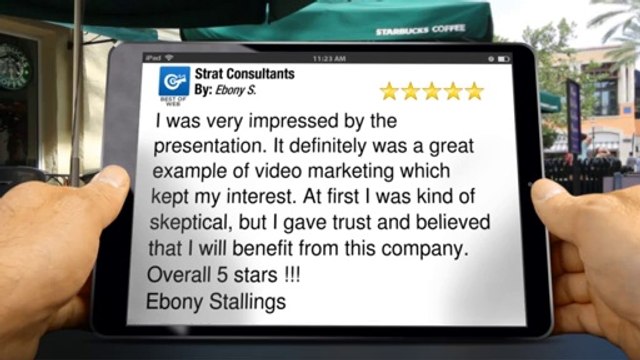 Strat Consultants West Palm Beach Teriffic Five Star Review by Ebony S.