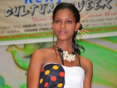 Eunice Wanjiru Kamau from KENYA as contestant in Miss Universal Peace & Humanity 2014