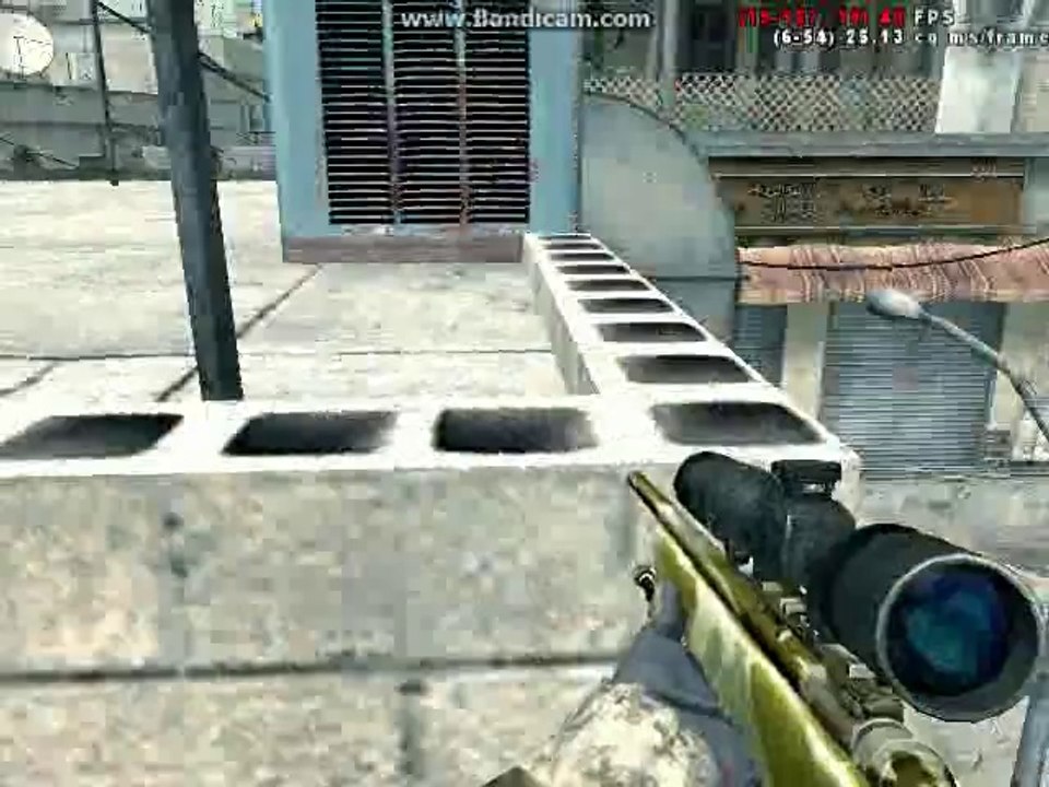 COD4 MW1 BEST POSSIBLE SNIPING SPOTS (PART 1)